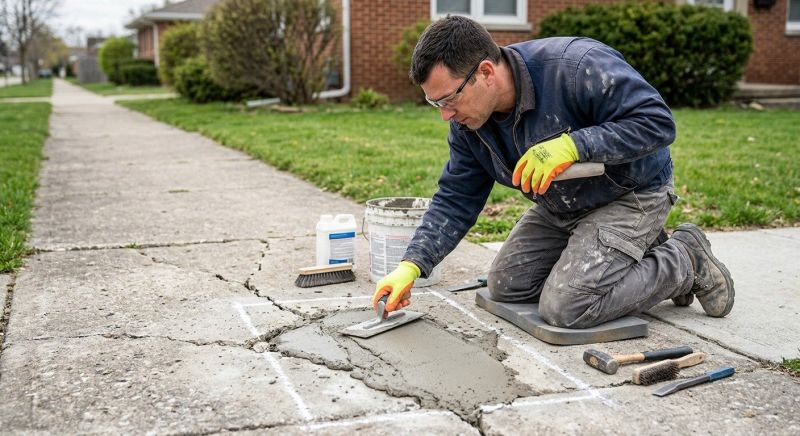 Cement Repair in West Des Moines, IA