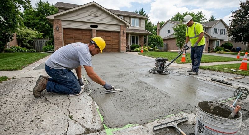 Cement Resurfacing in Des Moines, IA