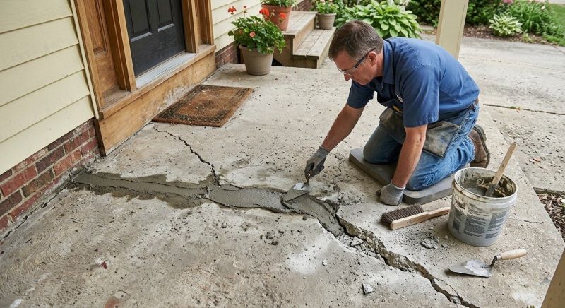 Concrete Damage Repair in Des Moines, IA