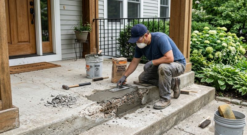 Concrete Repair in Des Moines, IA