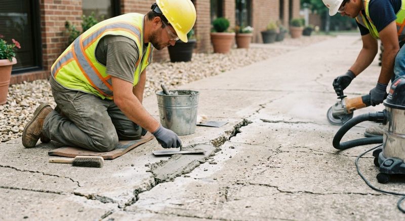 Cracked Sidewalk Repair in Miami Dade County, FL