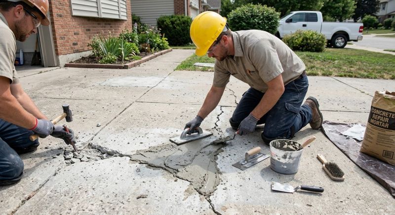 Slab Repair in Des Moines, IA