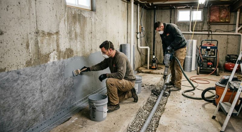 Wet Basement Repair in Sarasota, FL